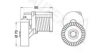 AUTEX 654098 Tensioner Lever, v-ribbed belt